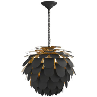 Cynara One Light Chandelier in Matte Black (268|CHC 5157MBK/G)