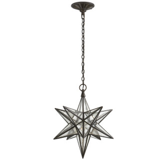 Moravian Star One Light Lantern in Aged Iron (268|CHC 5211AI-AM)