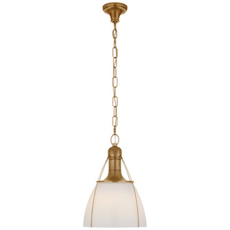 Prestwick One Light Pendant in Antique-Burnished Brass (268|CHC 5475AB-WG)