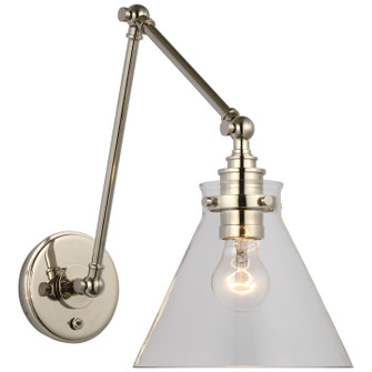 Parkington LED Wall Sconce in Polished Nickel (268|CHD 2526PN-CG)