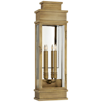 Linear Lantern Two Light Wall Lantern in Antique-Burnished Brass (268|CHD 2911AB-CG)