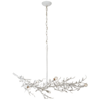 Mandeville Six Light Chandelier in Plaster White (268|JN 5070PW)