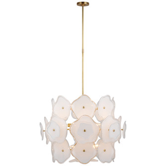 Leighton LED Chandelier in Soft Brass (268|KS 5067SB-CRE)