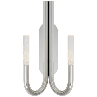 Rousseau LED Wall Sconce in Polished Nickel (268|KW 2283PN-SG)