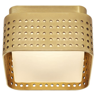 Precision LED Flush Mount in Antique-Burnished Brass (268|KW 4055AB-CDG)