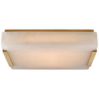 Covet LED Flush Mount in Antique-Burnished Brass (268|KW 4113AB-ALB)