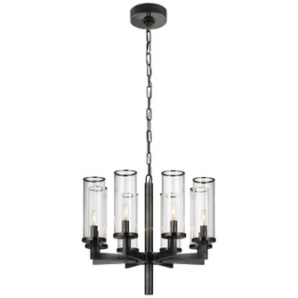 Liaison Eight Light Chandelier in Bronze (268|KW 5200BZ-CG)