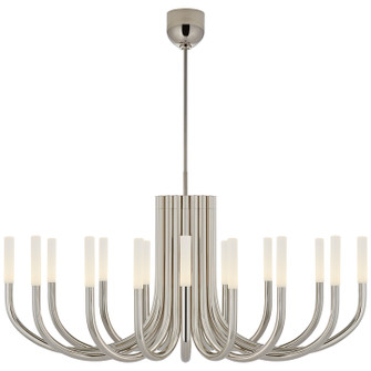 Rousseau LED Chandelier in Polished Nickel (268|KW 5585PN-EC)