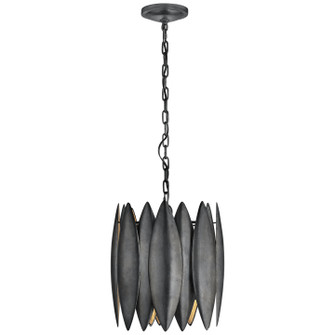 Hatton Four Light Chandelier in Aged Iron (268|S 5047AI)