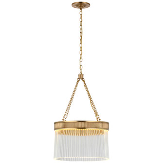 Menil LED Chandelier in Soft Brass (268|S 5171SB-CG)