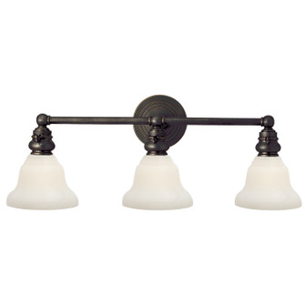 Boston Three Light Wall Sconce in Bronze (268|SL 2933BZ/SLEG-WG)