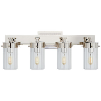 Marais Four Light Bath Sconce in Polished Nickel (268|TOB 2316PN-CG)