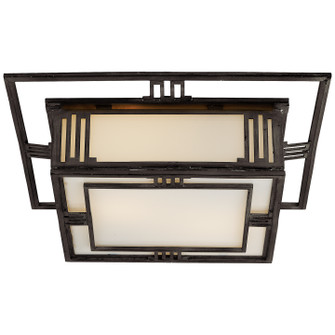 Enrique Two Light Flush Mount in Aged Iron (268|TOB 4220AI)