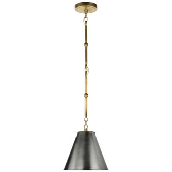 Goodman One Light Pendant in Hand-Rubbed Antique Brass (268|TOB 5089HAB-BZ)