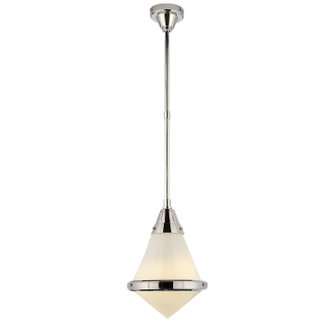 Gale One Light Pendant in Polished Nickel (268|TOB 5155PN-WG)