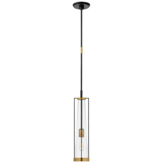 Calix One Light Pendant in Bronze and Brass (268|TOB 5276BZ/HAB-CG)