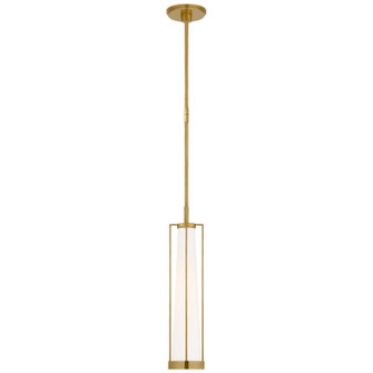 Calix LED Pendant in Hand-Rubbed Antique Brass (268|TOB 5276HAB-WG)