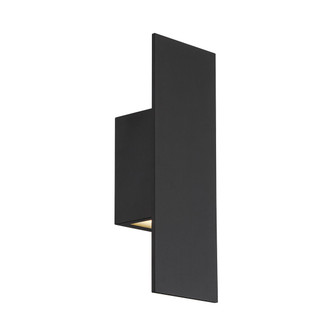 Icon LED Wall Light in Black (34|WS-W54614-BK)