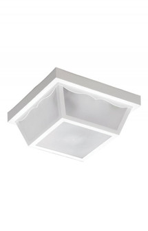 LED Townhouse One Light Ceiling Mount in White (301|157FM-LR22W-WH)