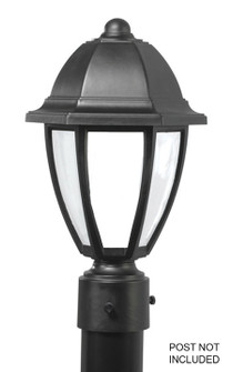 Everstone LED One Light Lantern in Blackstone (301|S21TF-LR12W-BK)
