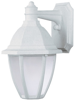 Everstone LED One Light Lantern in Whitestone (301|S21VF-LR12W-WH)