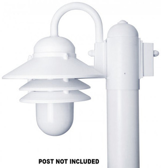 LED Nautical One Light Wall Mount in White (301|S75TL-1-LR12W-WH)