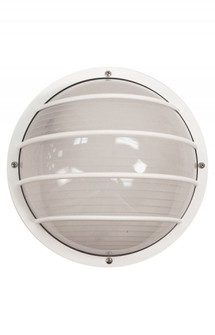 Nautical One Light Wall/Ceiling Mount in White (301|S761WF-WH)