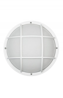 LED Nautical One Light Wall/Ceiling Mount in White (301|S772WF-LR22W-WH)