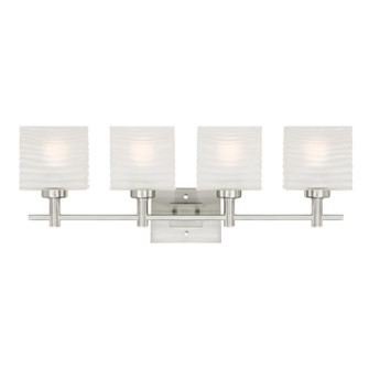 Alexander Four Light Wall Sconce in Brushed Nickel (88|6304100)