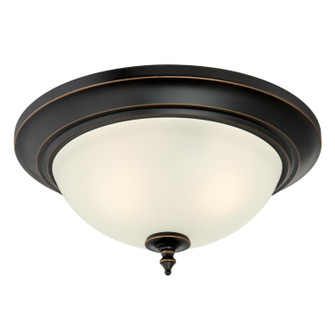 Harwell Two Light Flush Mount in Amber Bronze With Highlights (88|6304800)