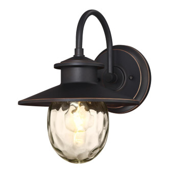 Delmont One Light Wall Fixture in Oil Rubbed Bronze With Highlights (88|6313100)