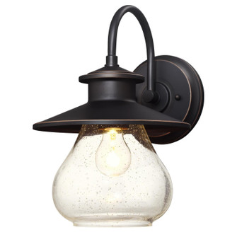 Delmont One Light Wall Fixture in Oil Rubbed Bronze With Highlights (88|6313500)