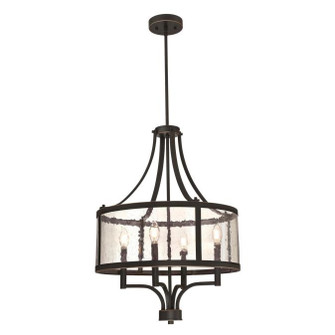 Belle View Four Light Chandelier in Oil Rubbed Bronze With Highlights (88|6368400)