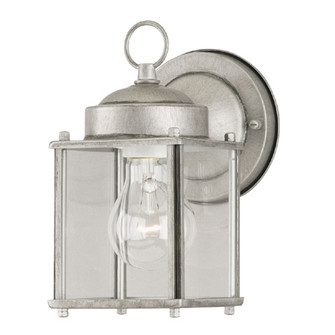 Exteriors Antique Silver One Light Wall Fixture in Antique Silver (88|6468400)