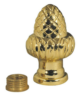 Knob Finial Acorn Knob Lamp Finial in Brass-Plated (88|7013300)