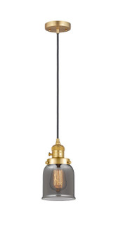Franklin Restoration LED Mini Pendant in Satin Gold (405|201CSW-SG-G53-LED)