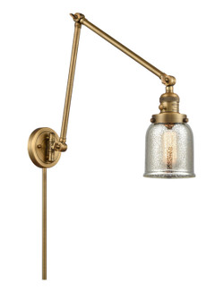 Franklin Restoration One Light Swing Arm Lamp in Brushed Brass (405|238-BB-G58)