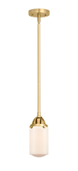 Nouveau 2 One Light Mini Pendant in Satin Gold (405|288-1S-SG-G311)