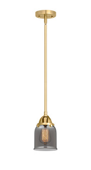 Nouveau 2 One Light Mini Pendant in Satin Gold (405|288-1S-SG-G53)