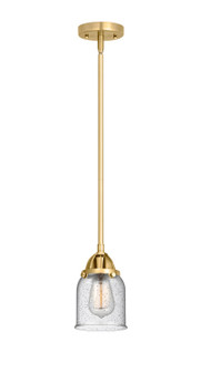 Nouveau 2 LED Mini Pendant in Satin Gold (405|288-1S-SG-G54-LED)