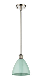 Ballston One Light Pendant in Polished Nickel (405|516-1S-PN-MBD-75-SF)