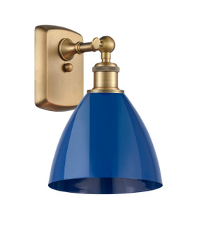 Ballston One Light Wall Sconce in Brushed Brass (405|516-1W-BB-MBD-75-BL)