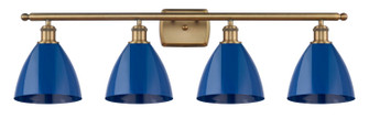 Ballston Four Light Bath Vanity in Brushed Brass (405|516-4W-BB-MBD-75-BL)