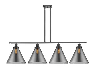 Ballston Urban LED Island Pendant in Matte Black (405|916-4I-BK-G43-L-LED) Ballston Urban LED Island Pendant in Matte Black (405|916-4I-BK-G43-L-LED)