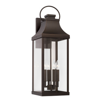 Bradford Four Light Outdoor Wall Lantern in Oiled Bronze (65|946441OZ)