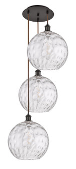 Ballston Three Light Pendant in Oil Rubbed Bronze (405|113B-3P-OB-G1215-12)