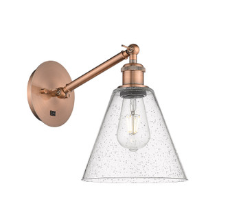 Ballston LED Wall Sconce in Antique Copper (405|317-1W-AC-GBC-84-LED)