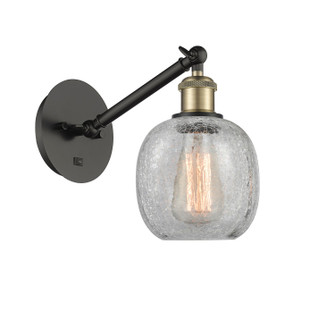 Ballston One Light Wall Sconce in Black Antique Brass (405|317-1W-BAB-G105)