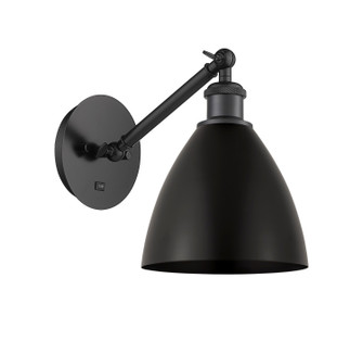 Ballston One Light Wall Sconce in Matte Black (405|317-1W-BK-MBD-75-BK)