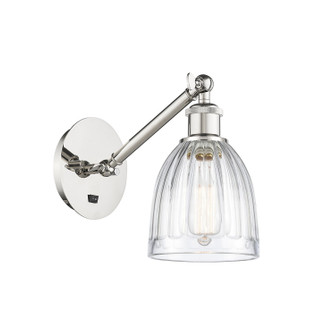 Ballston One Light Wall Sconce in Polished Nickel (405|317-1W-PN-G442)